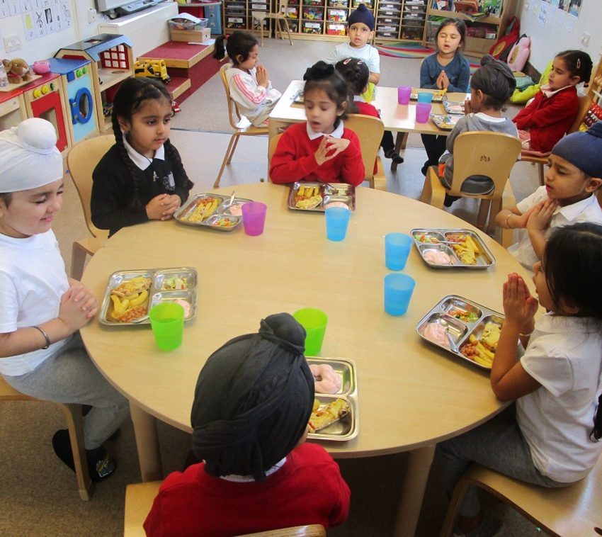 Children at Nishkam Nursery