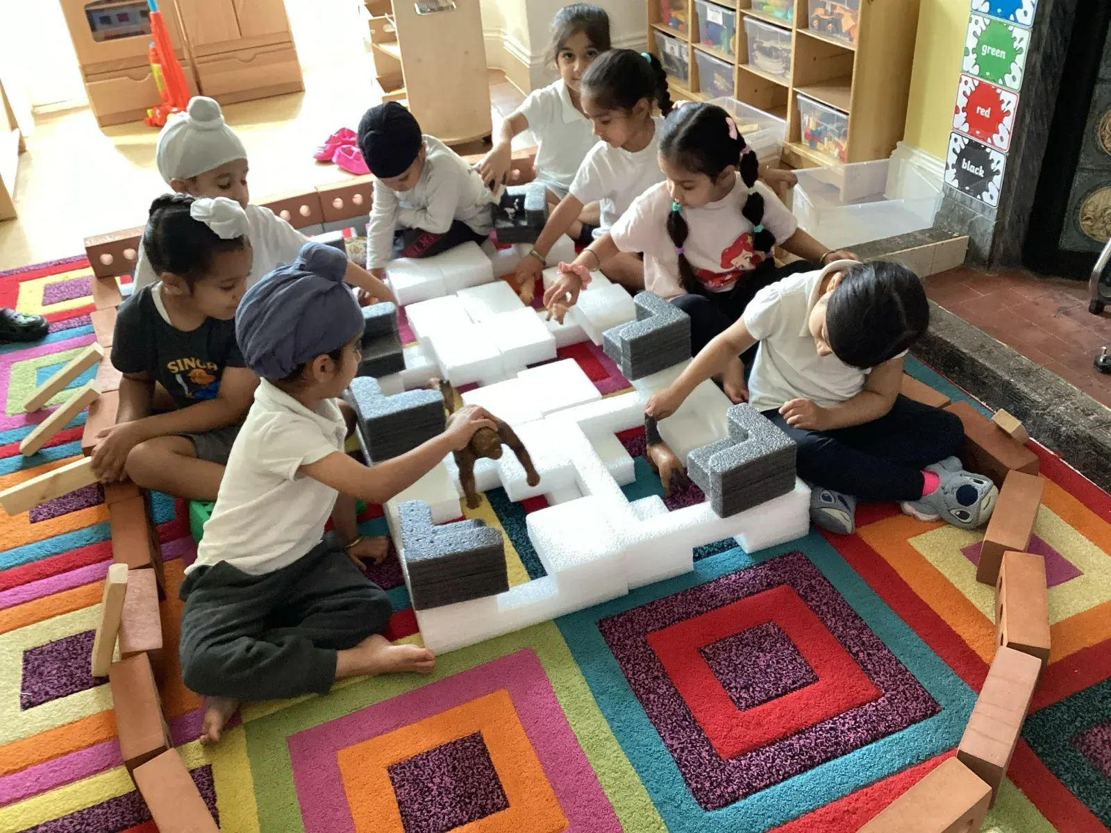Children at Nishkam Nursery