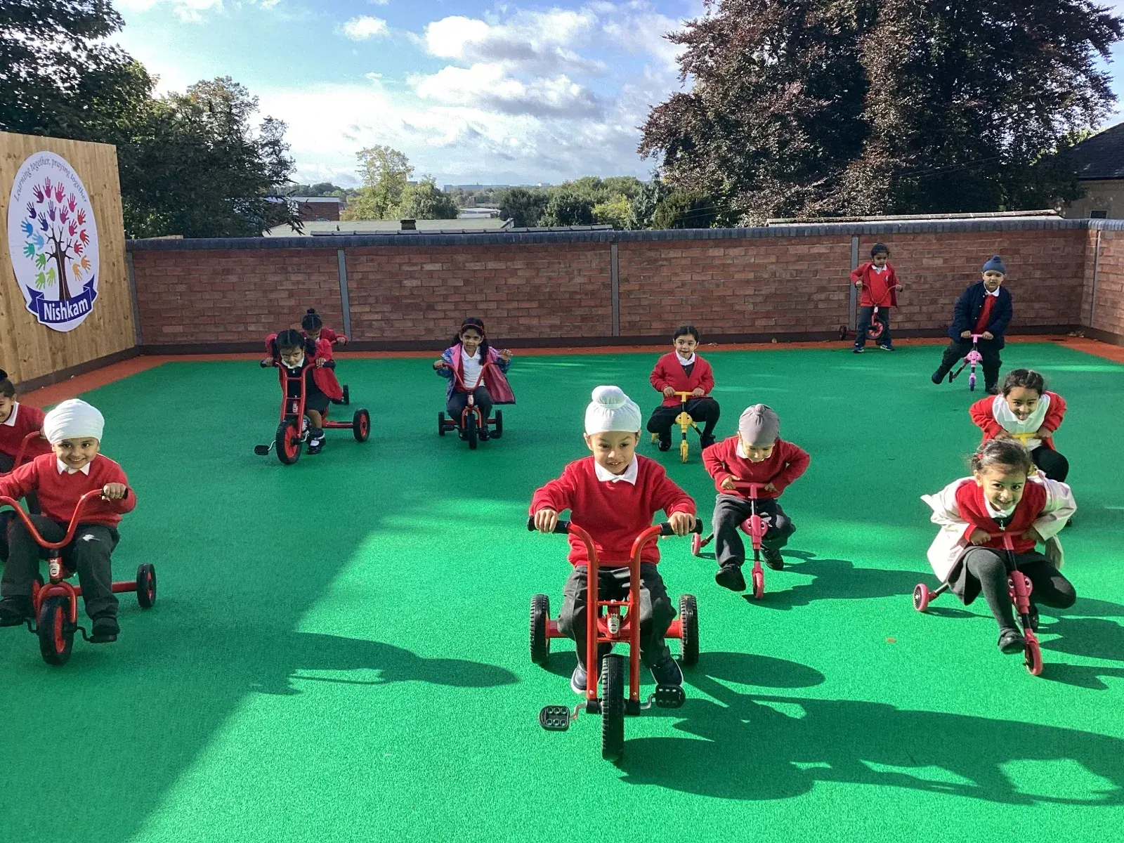 Nishkam Nursery children