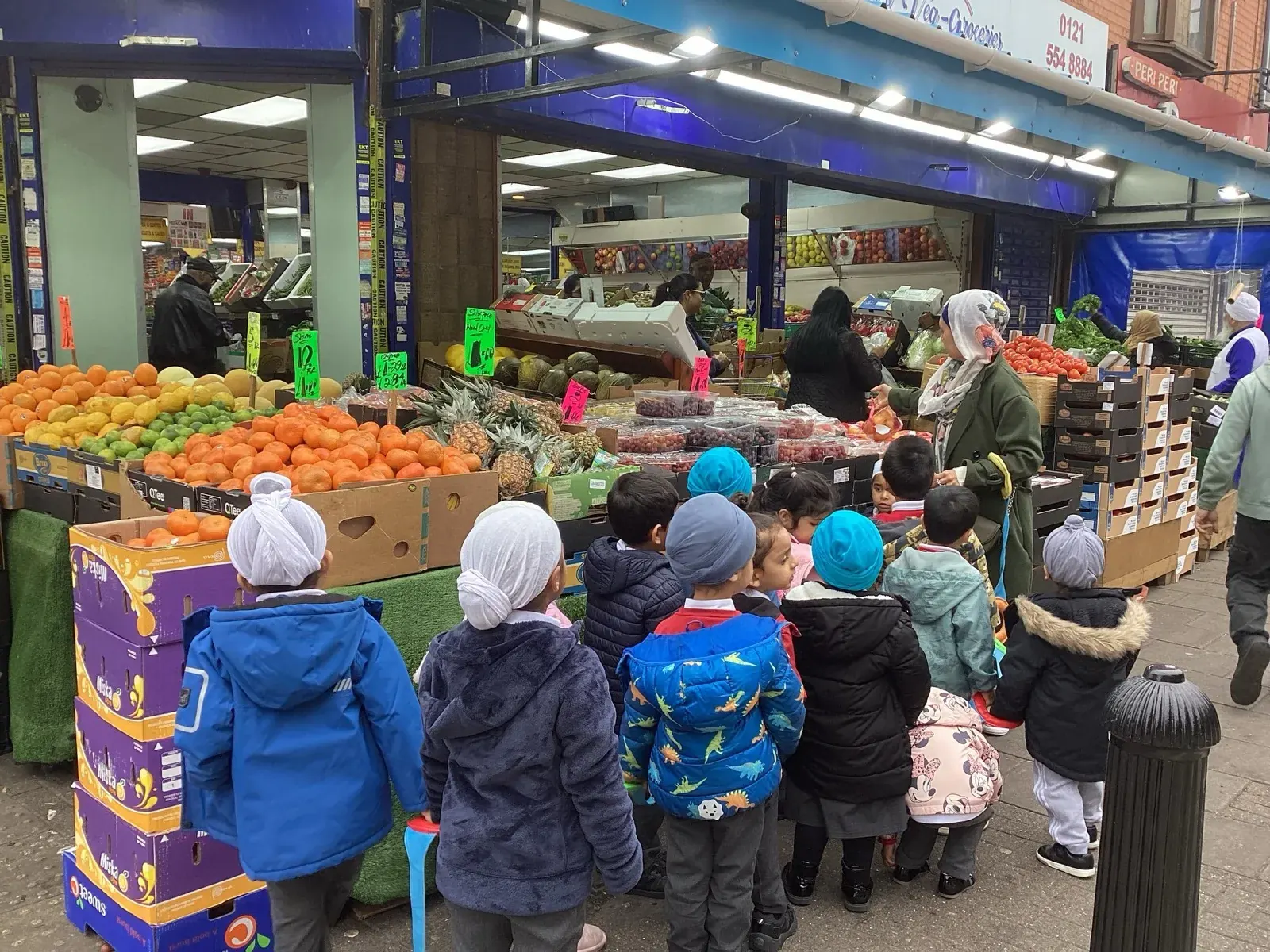 Children enjoying nursery